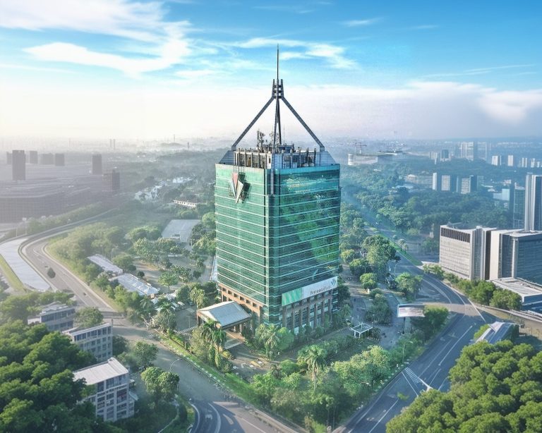 Menengok Gedung Permata Bank Bintaro Yang Raih Sertifikat Green Building