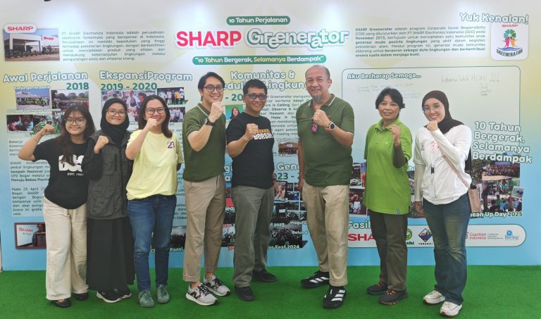 Satu Dekade Aksi Nyata Sharp Greenerator Satu Dekade Aksi Nyata Sharp Greenerator