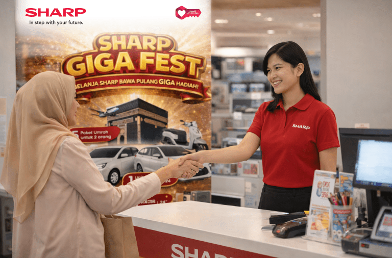 56 Tahun Sharp Di Indonesia Usung GIGA Fest 2026