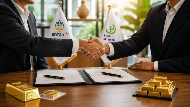 Sinergi Bank Muamalat-Antam Dorong Rantai Pasok Logam Mulia Sinergi Bank Muamalat-Antam Dorong Rantai Pasok Logam Mulia