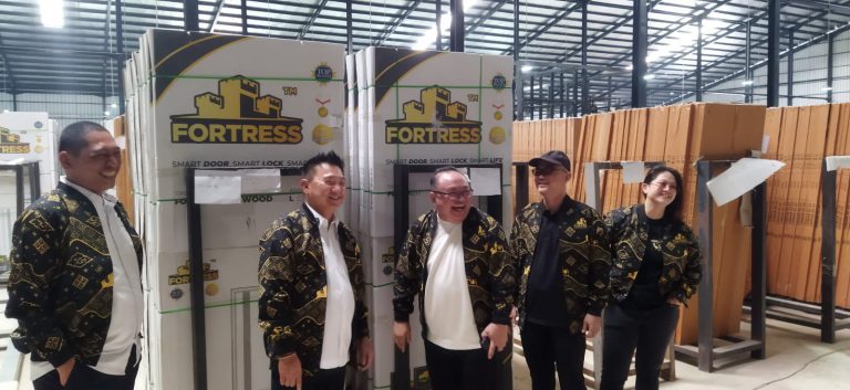 Pabrik Pintu Baja Fortress Segera Beroperasi