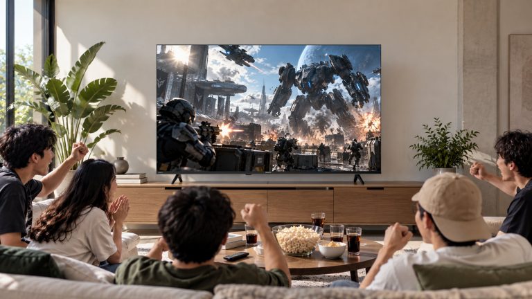 TV Baru Sharp Bukan Sekadar Alat Tontonan Tapi Untuk Game Hingga Konten Digital